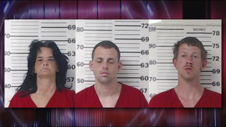 3 arrested for meth possession in Henderson County 