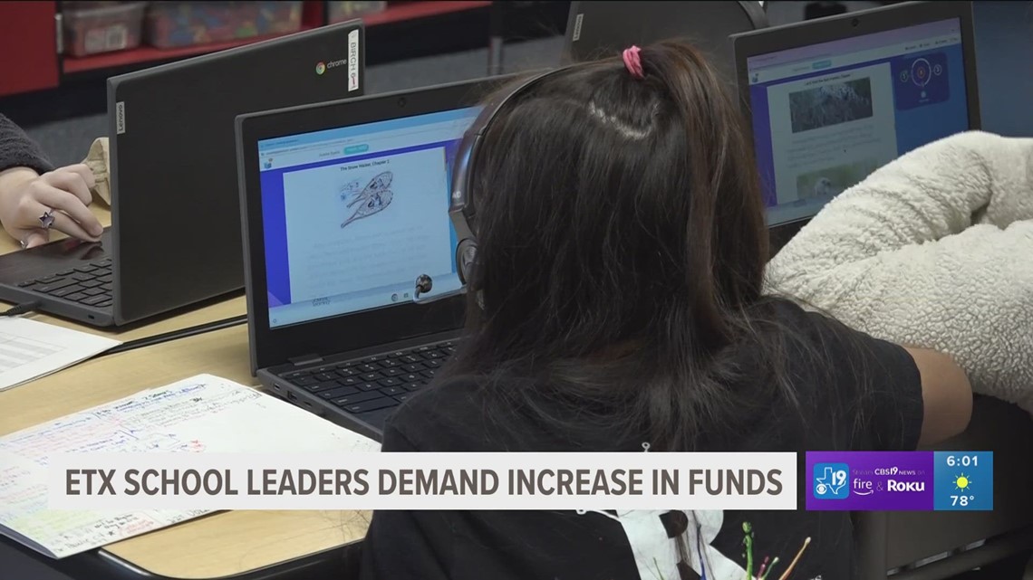 East Texas school leaders rally for increased funding in schools - Vimarsana News