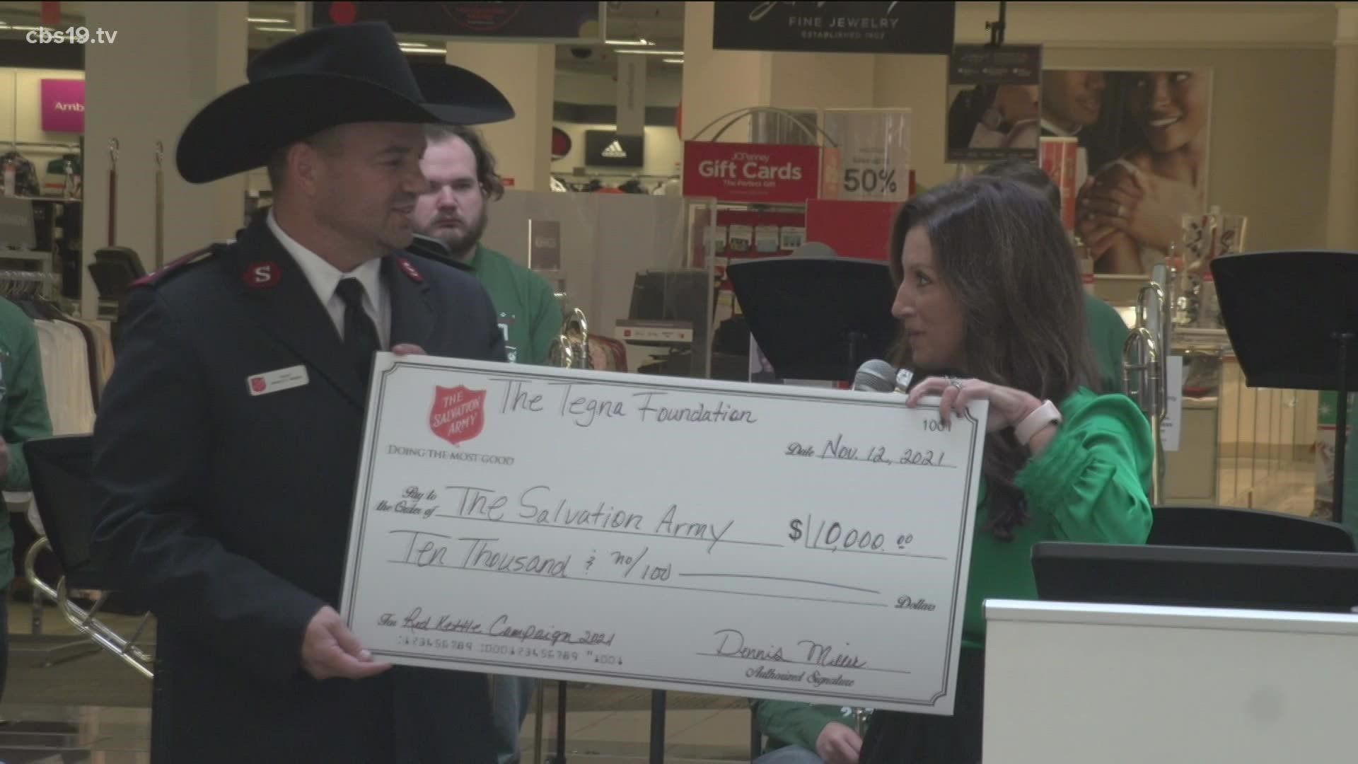 To register to ring the bell at one of their locations, visit their website: https://www.salvationarmytexas.org/tyler/