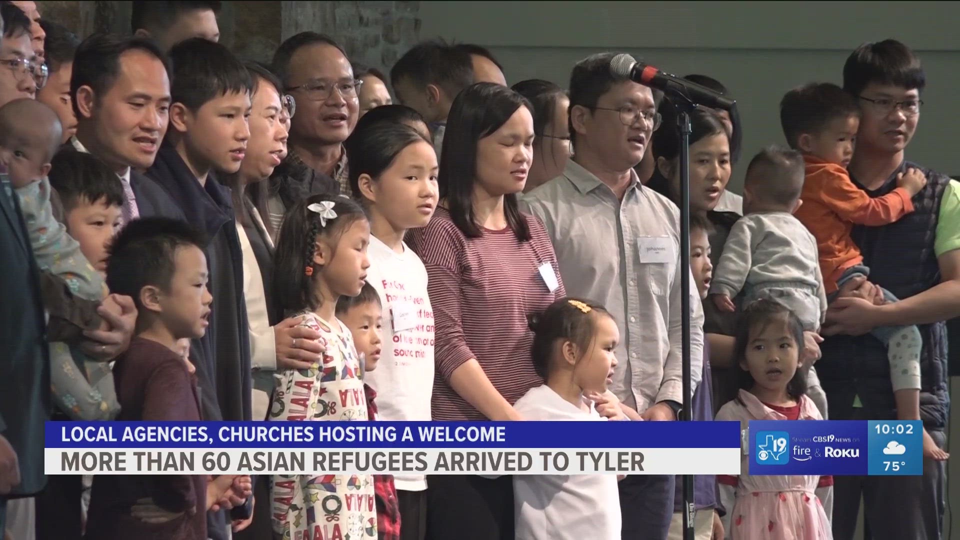 63 Chinese refugees are making East Texas their new home thanks to multiple organizations and U.S. representatives.