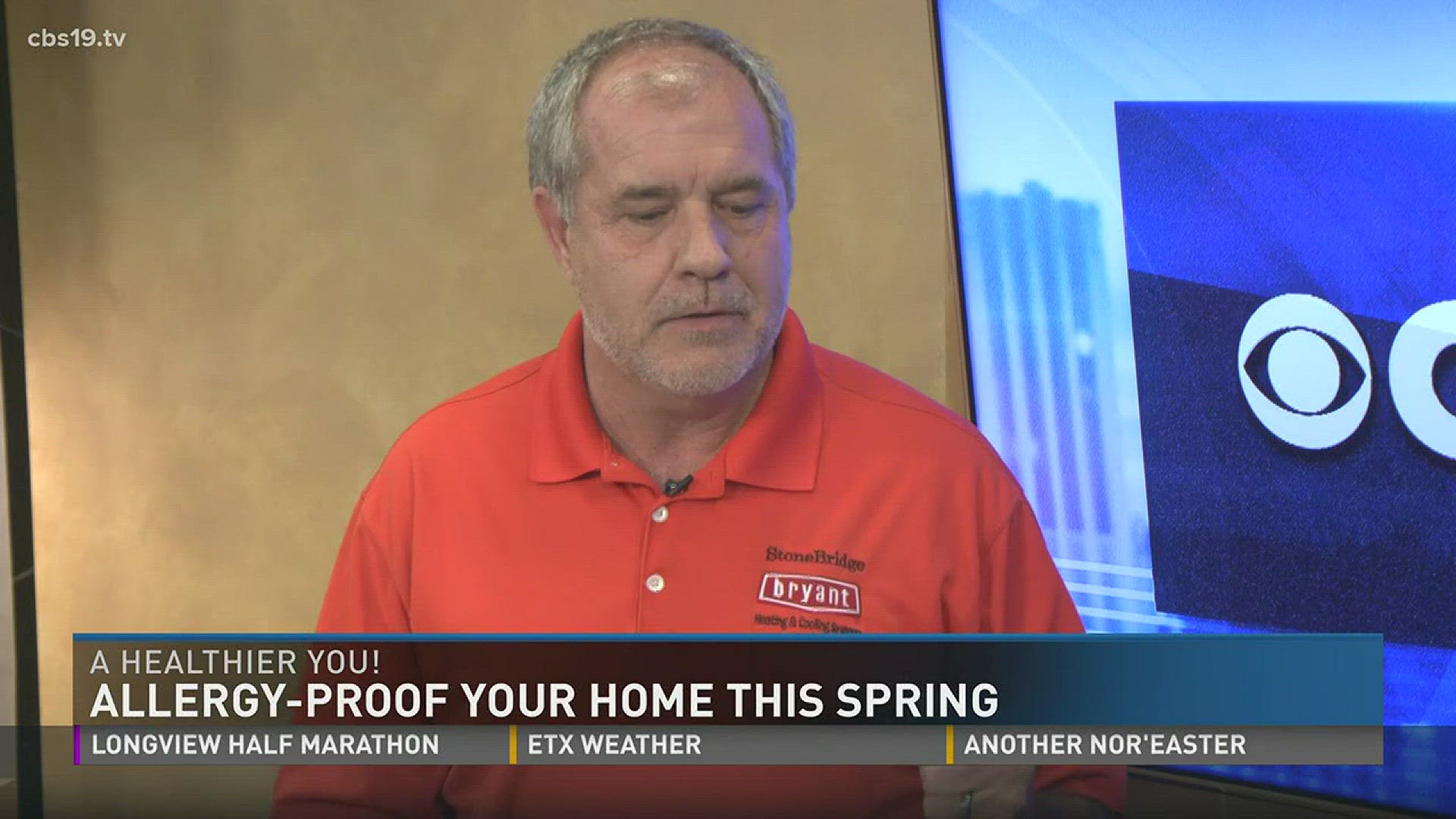 Tashara talks to expert, Joe Stowe from Stonebridge Heating and Air Conditioning to find out how to avoid allergies in your home.
