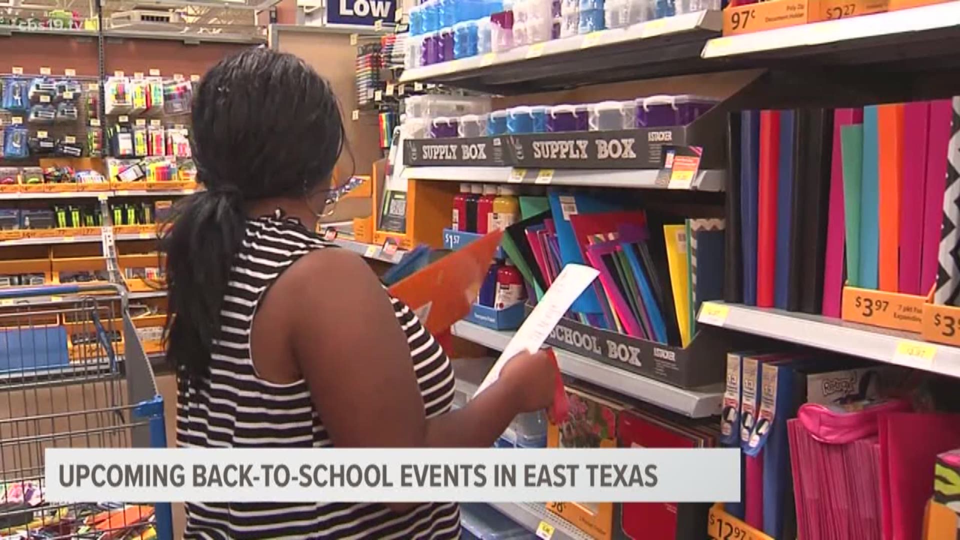 With summer break coming close to an end, back to school events are in full swing. Several local school districts and organizations will be hosting events to help parents and students get supplies for the upcoming 2019-2020 school year.