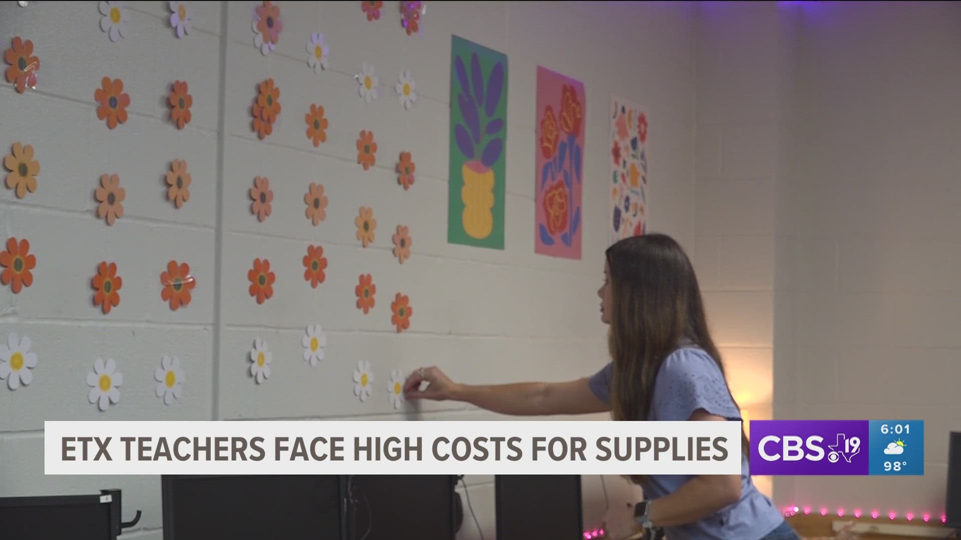 According to a study by the Bureau of Labor Statistics, over the past two years the cost of school supplies has increased by over 20 percent.