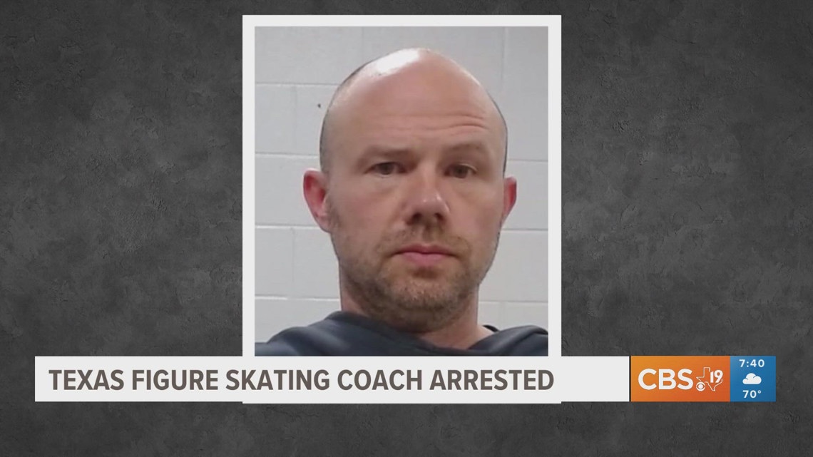 Texas figure skating coach arrested