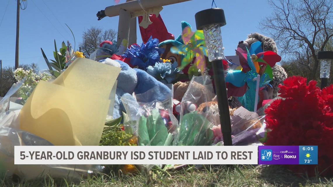 5-year-old Texas student killed in bus crash laid to rest | cbs19.tv