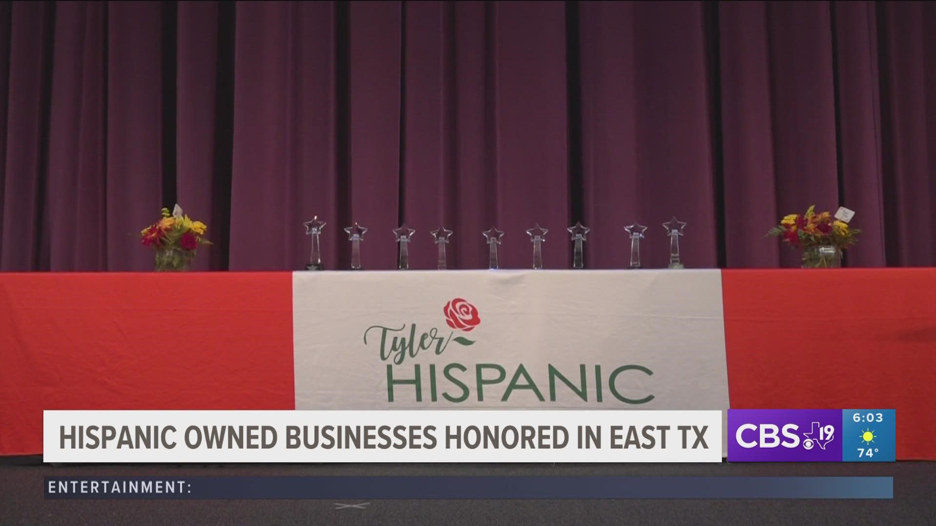 The Hispanic Business Alliance celebrated Hispanic local businesses in their 14th annual business award ceremony.