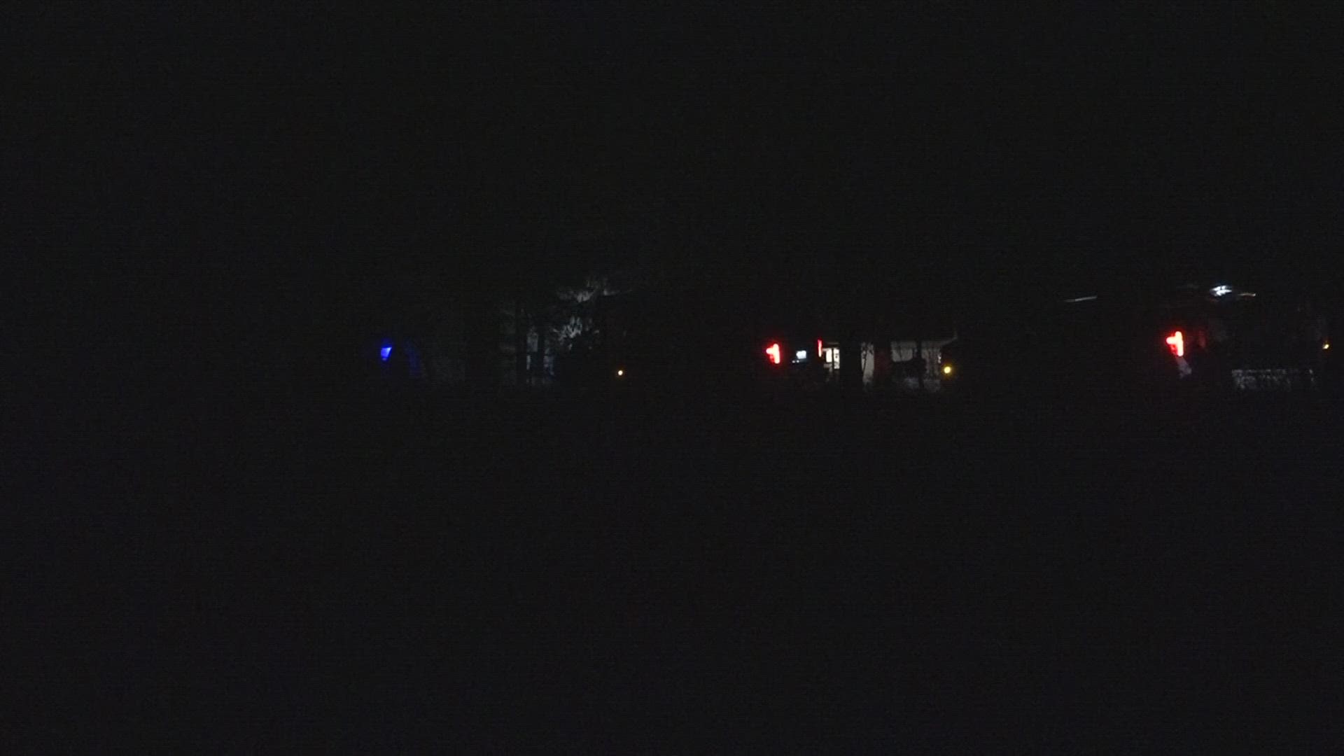 The SWAT team was called to assist in the situation after an individual barricaded himself in a rear bedroom with firearms.