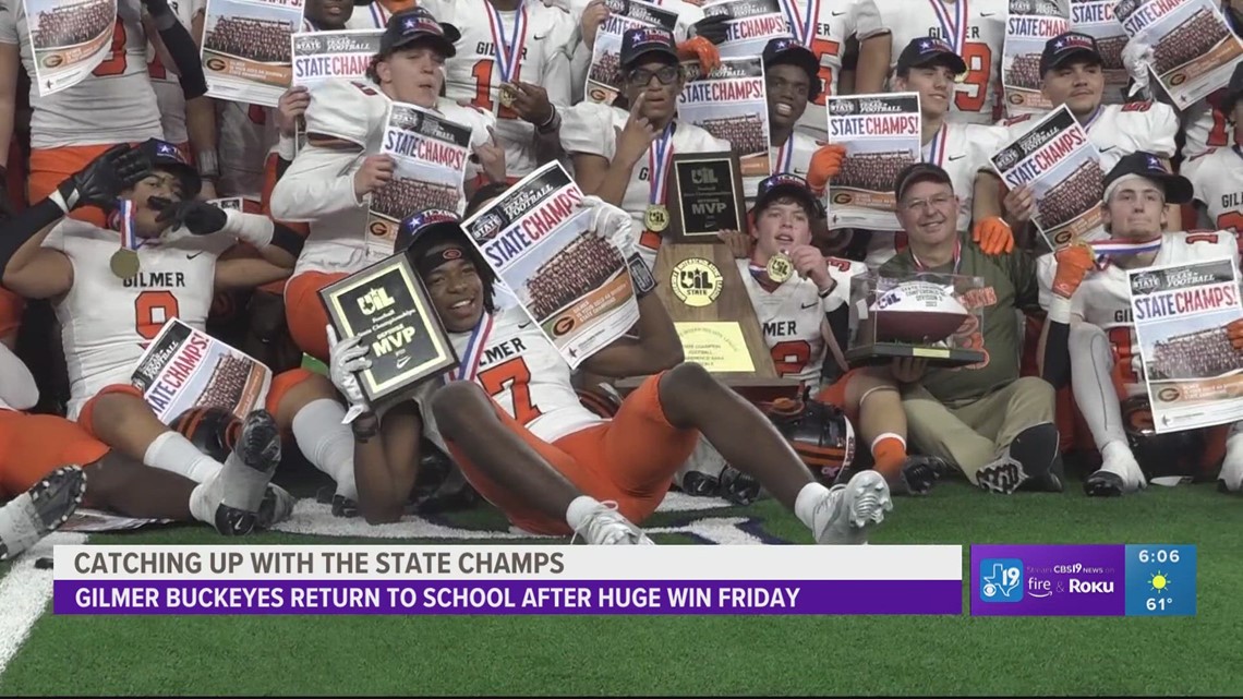 Buckeyes Return To Gilmer As State Champs | Cbs19.tv