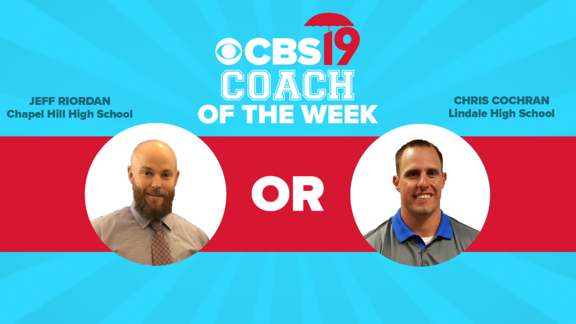 VOTING CLOSED CBS19's Coach of the Week — Lindale's Chris Cochran vs