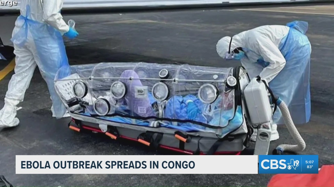 WHO raises concern as Ebola cases rise in Congo