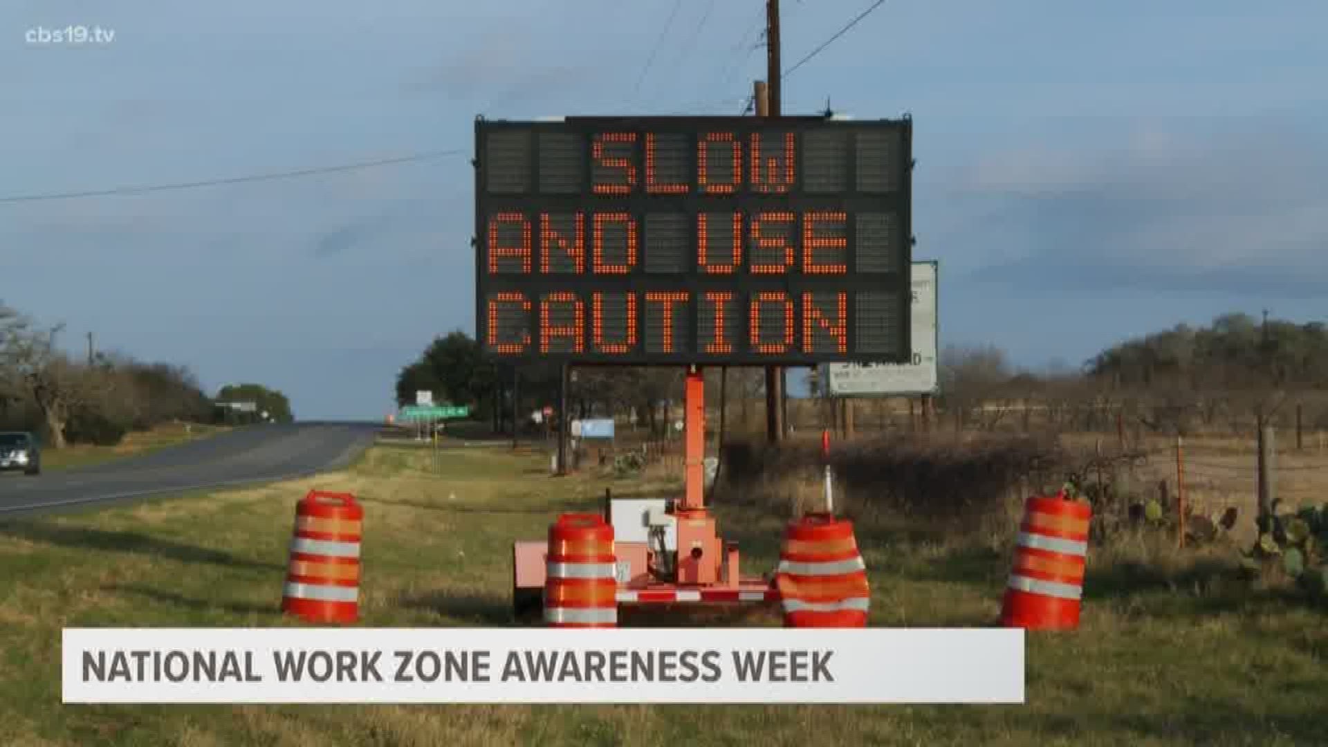 All week the Federal Highway Administration has been promoting National Work Zone Awareness Week to bring attention to safe driving around roadside work zones.