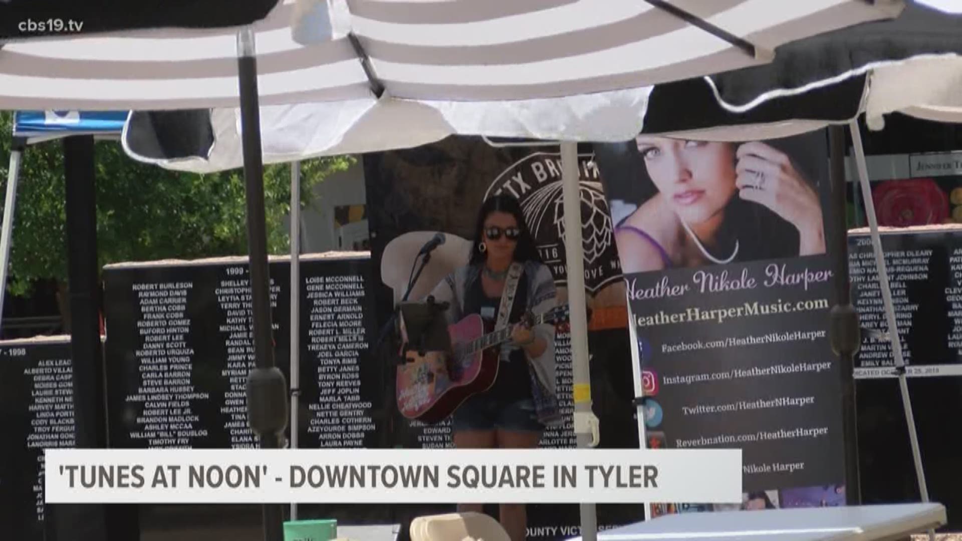 The City of Tyler's Main Street program is hoping to attract more people to the downtown area. 'Tunes at Noon' features live music and food trucks every Thursday.