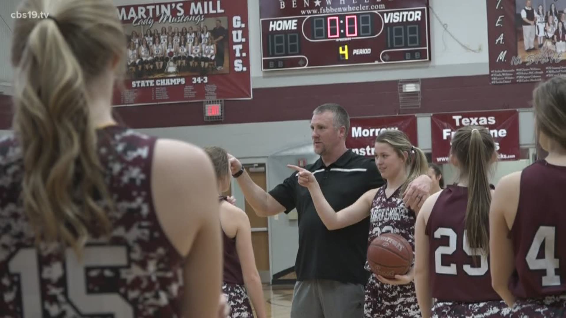 The Martin's Mills Girls Basketball team is one of only two East Texas Teams that remains undefeated in the 2018-2019 season.