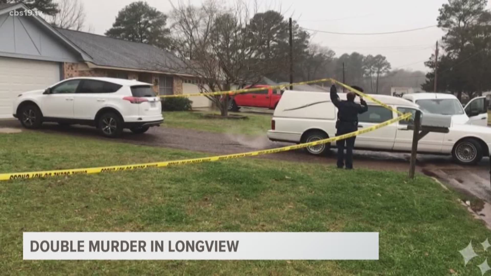 Longview police believe a domestic dispute led to a double-homicide outside a home on Loring Lane early Tuesday morning.