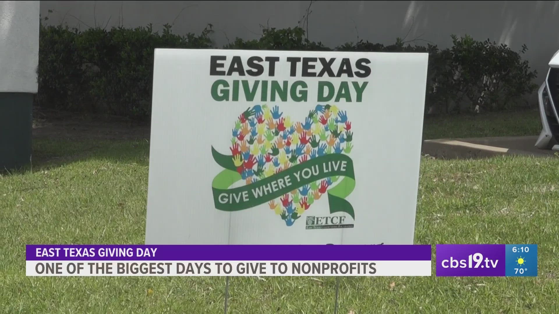 East Texas Giving Day brings the region together as one community, raising money and awareness for our local nonprofits.