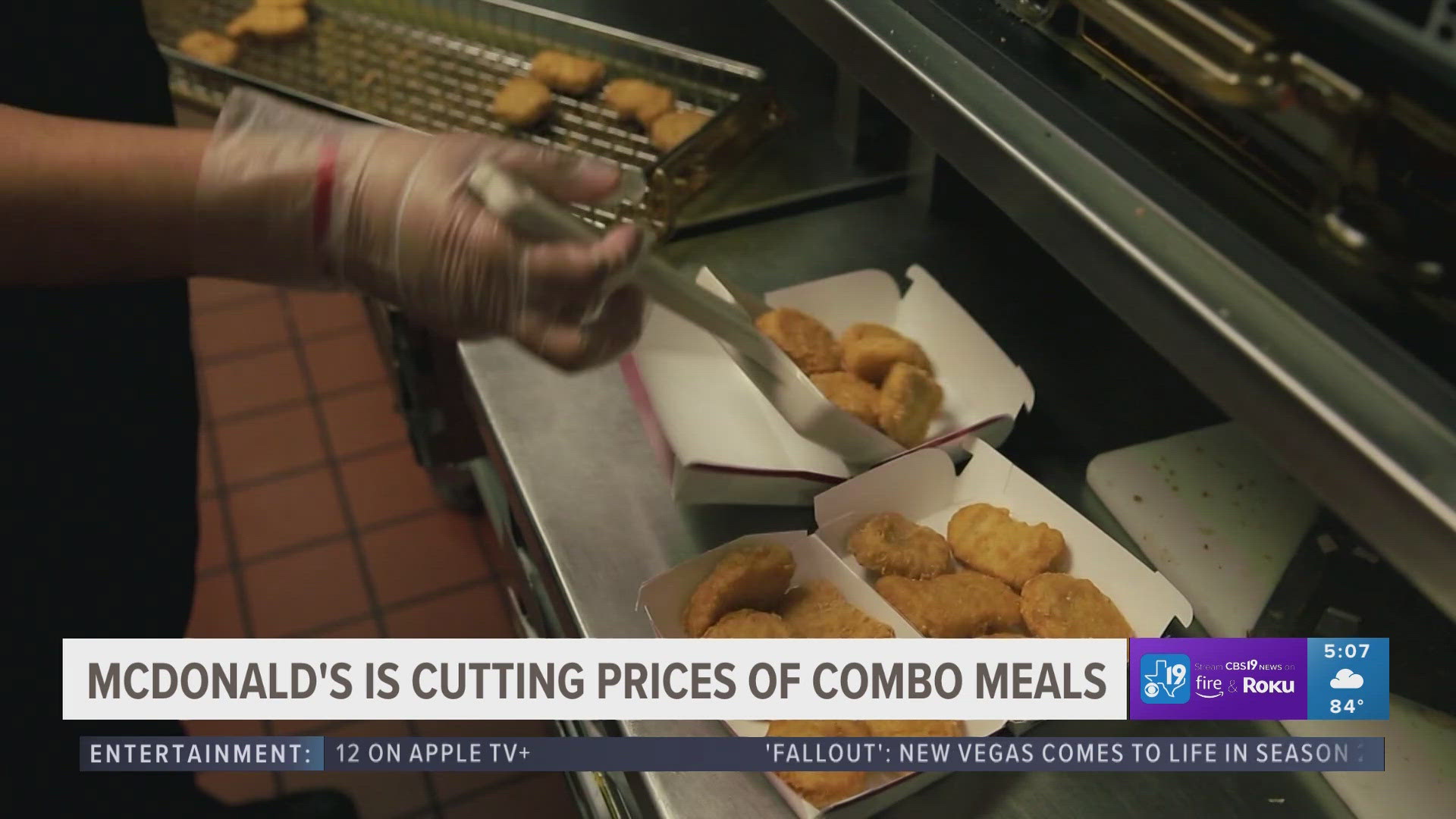 McDonald's announced they will be cutting the cost of combo meals.