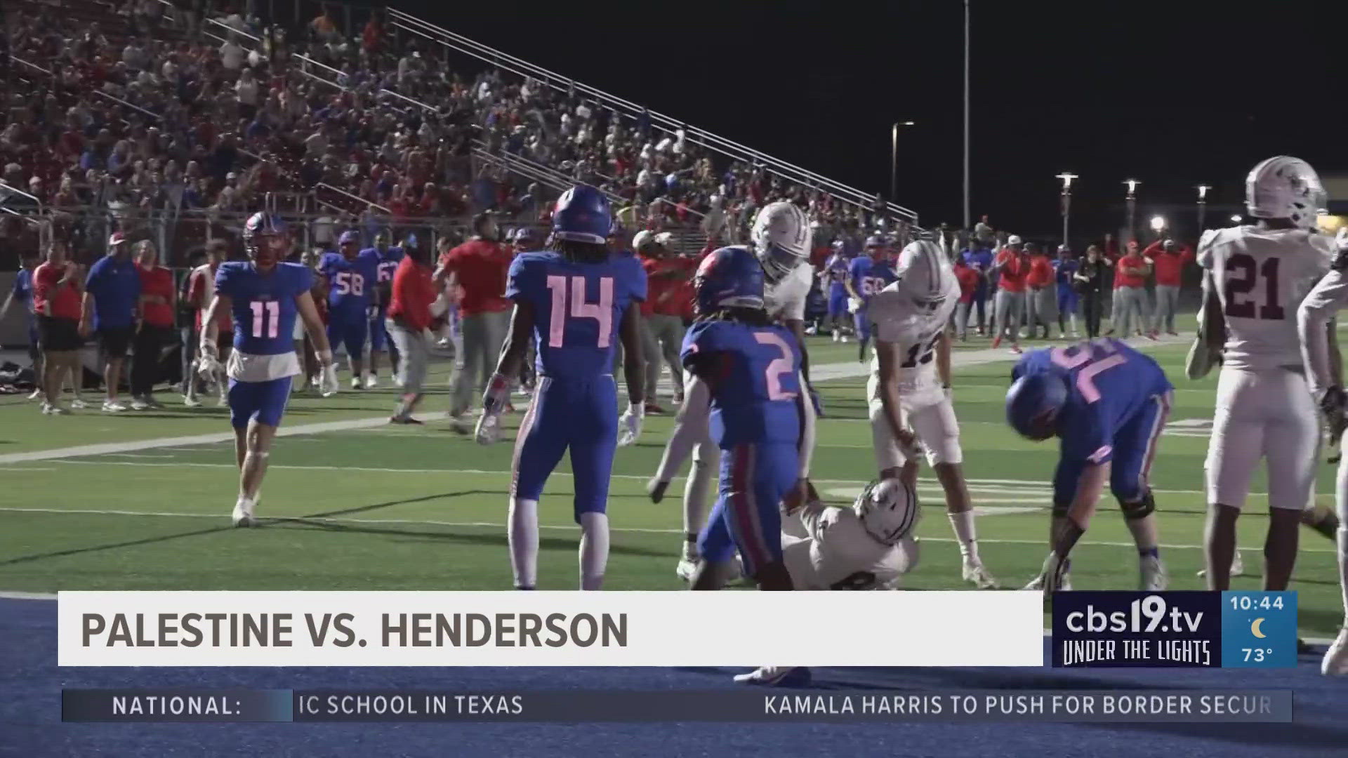 For more East Texas high school football action, visit https://www.cbs19.tv/under-the-lights.