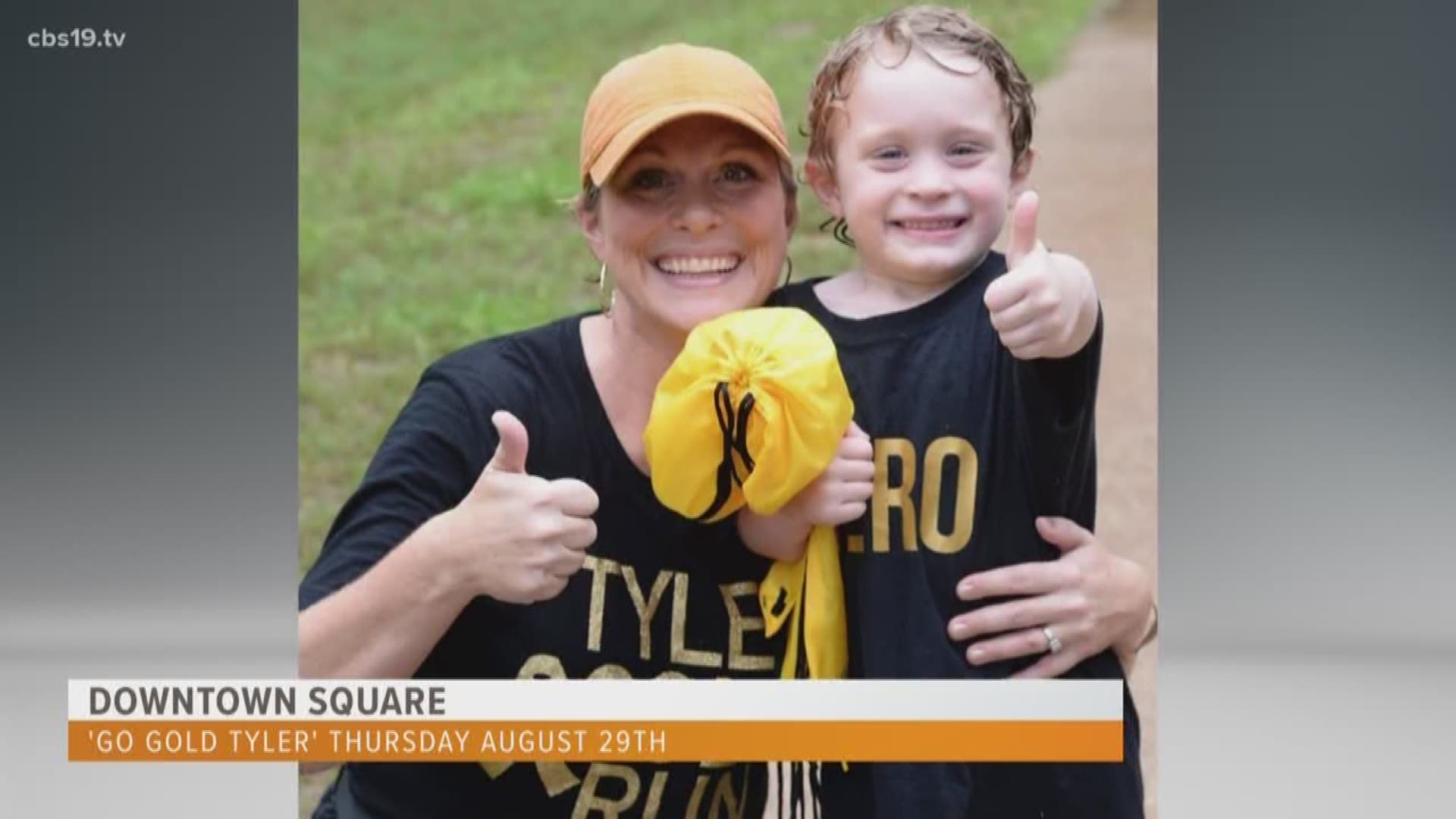 The 5th annual 'Tyler Gold Run' will raise money for local childhood cancer families.