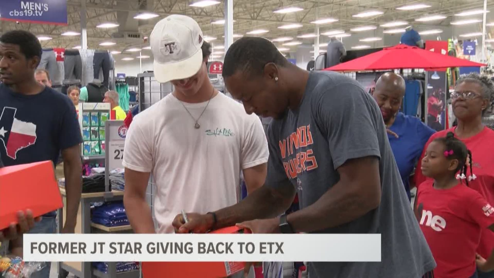 Teddy Williams giving back to East Texas