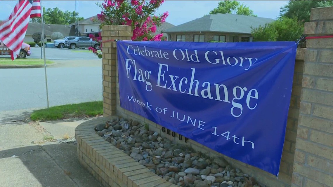 Cozad Insurance Group holds their annual flag exchange - Vimarsana News