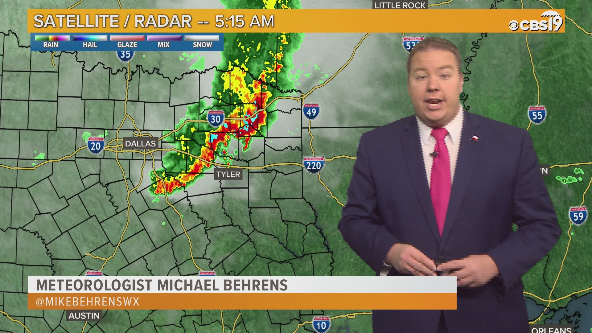 Severe weather is looking likely for East Texas as we head into Wednesday evening and the overnight. Meteorologist Michael Behrens let's us know the latest!