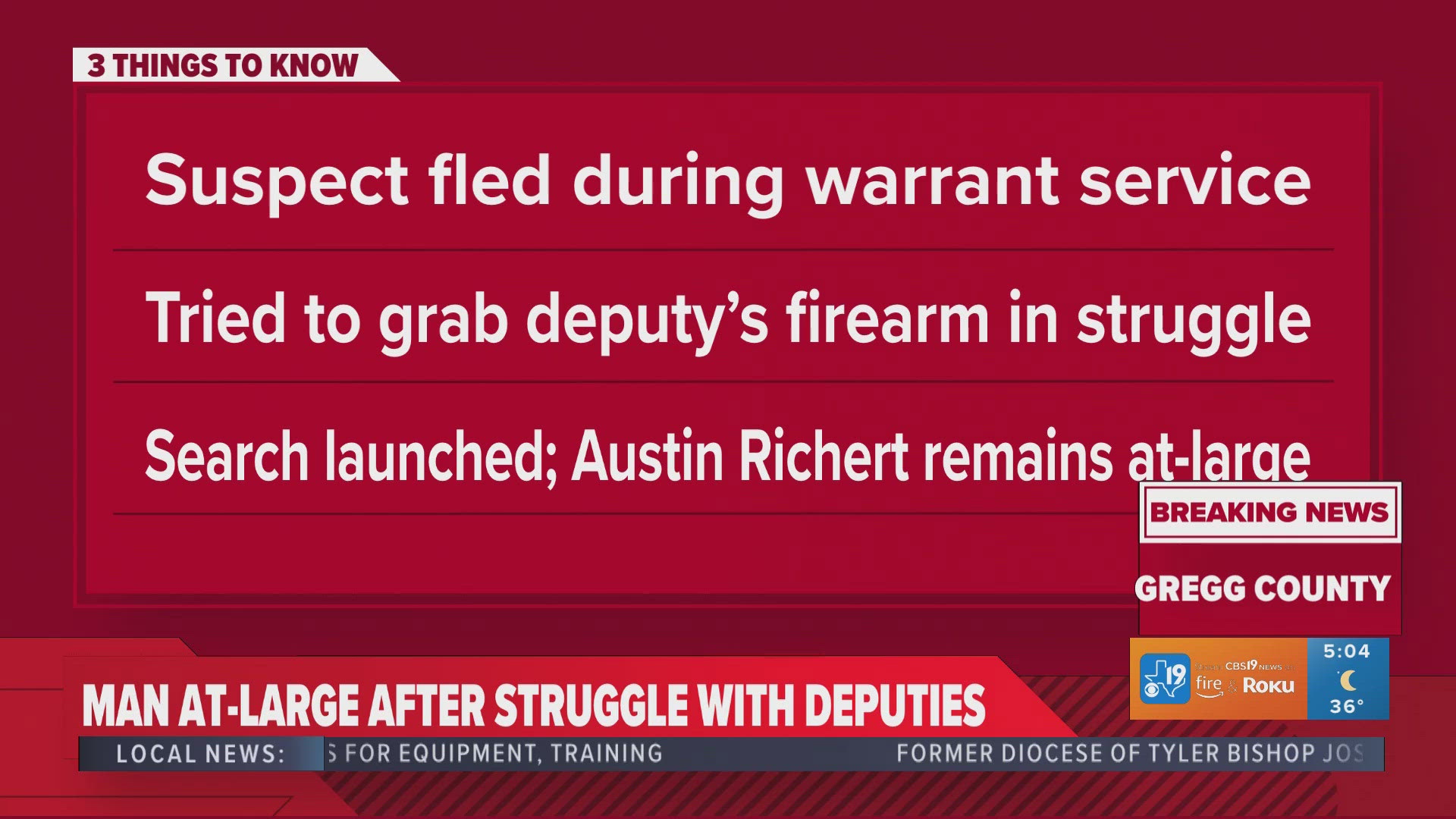 Man accused of attempting to grab Gregg County deputy's gun found(00)