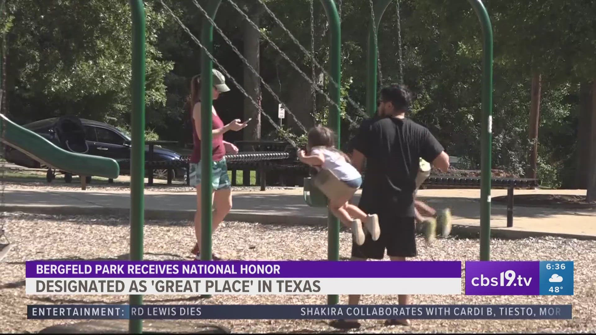 In the last ten years Bergfeld Park has built a new playground, an amphitheater, splash pads for kids, as well as tennis and pickleball courts.