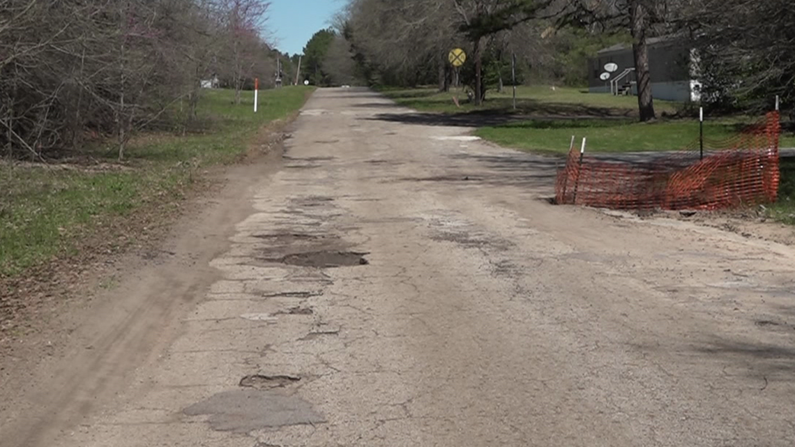 Pothole Patrol Overton residents frustrated by roads littered with