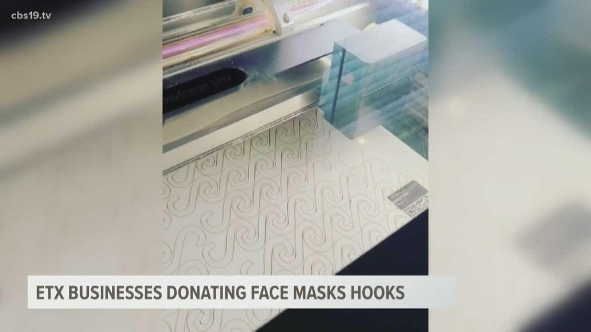 East Texas business donating face masks hooks to healthcare workers