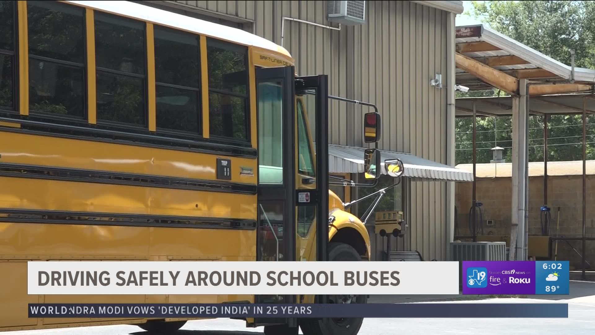 Tyler ISD asking drivers to be careful while near school buses