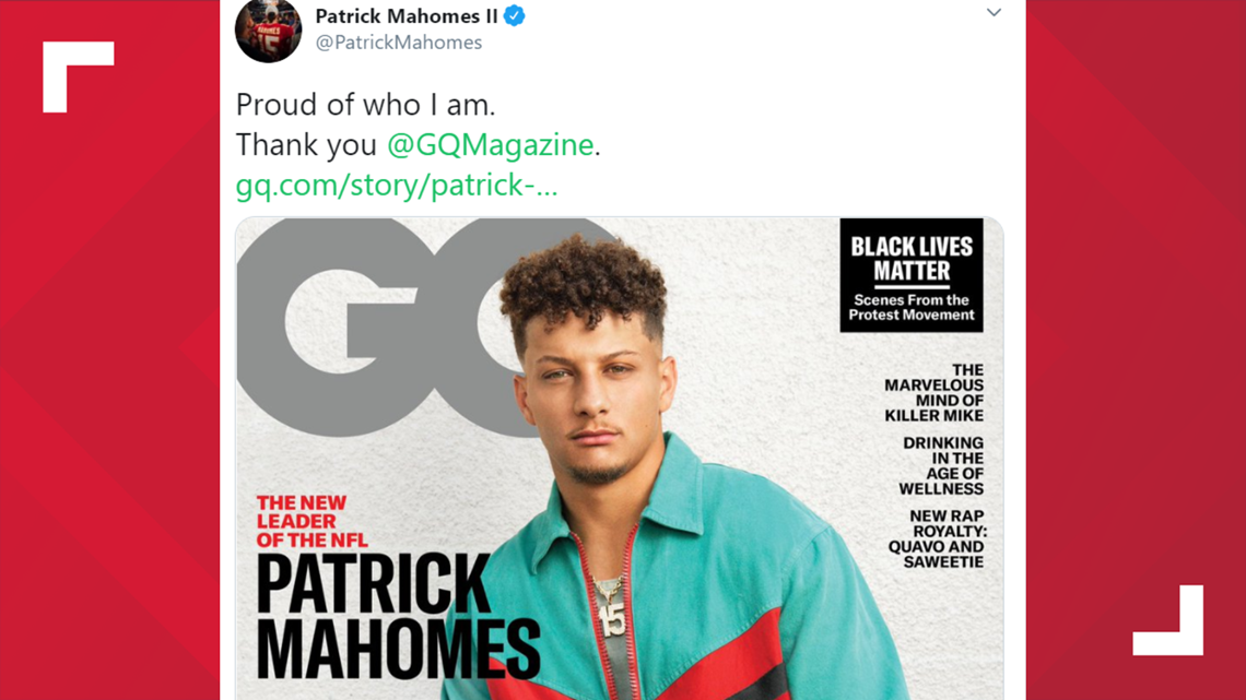 Patrick Mahomes Lands Cover Of Gq Magazine Cbs19tv