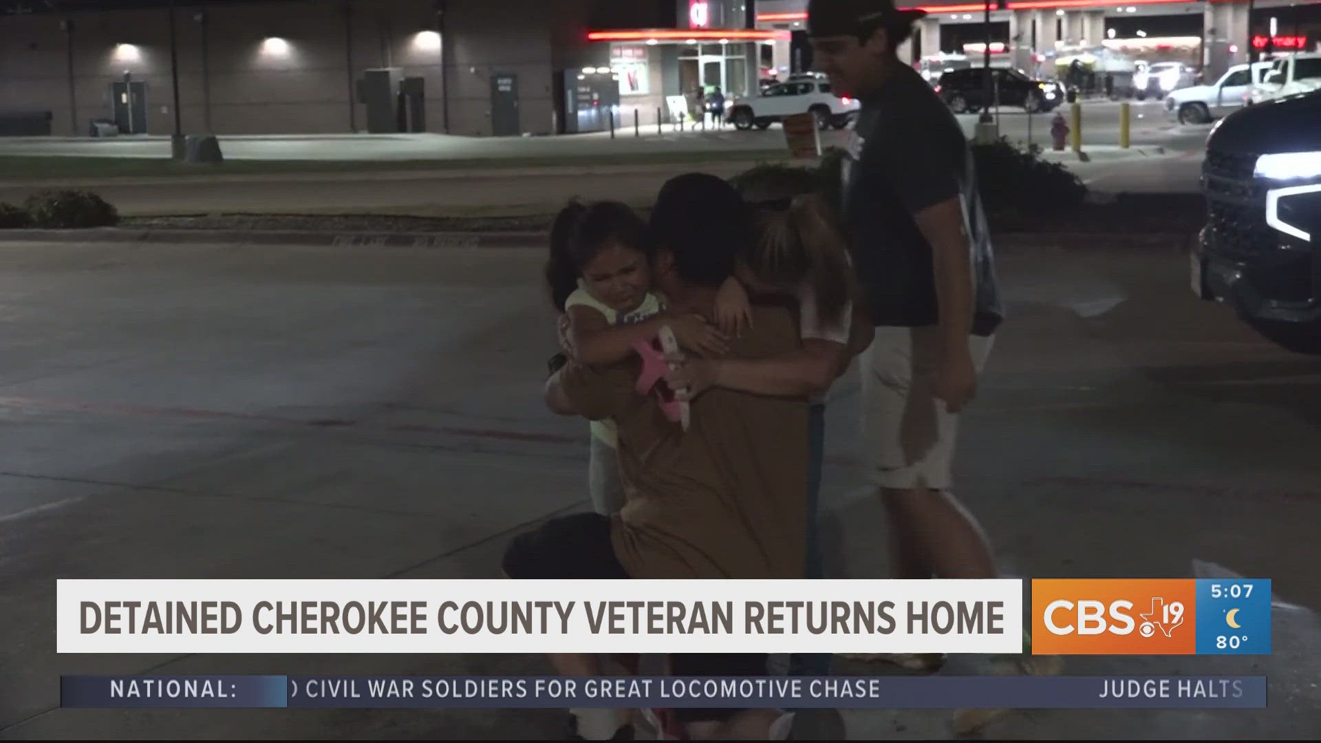 After almost a week in the facility, Torres was released Wednesday evening and CBS19 was there for the emotional reunion with his family.