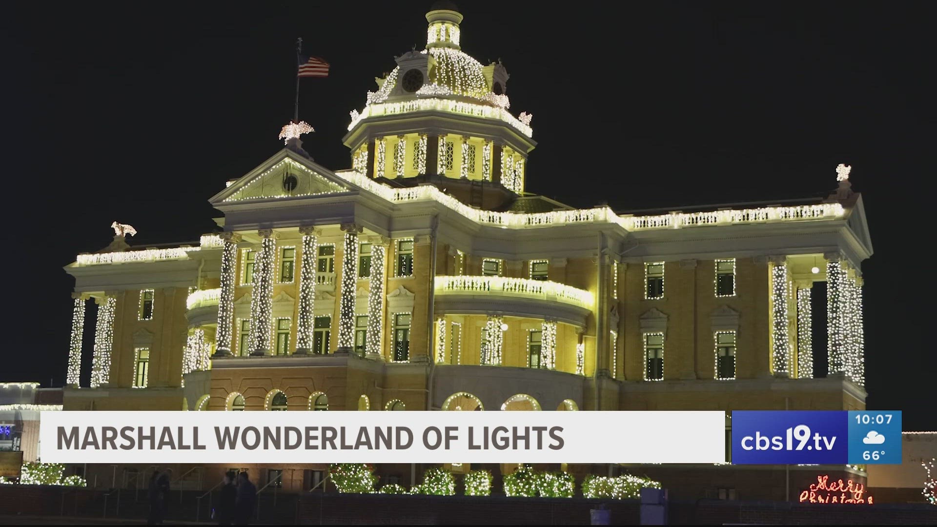 East Texans soak in the Christmas spirit at Marshall's Wonderland of Lights