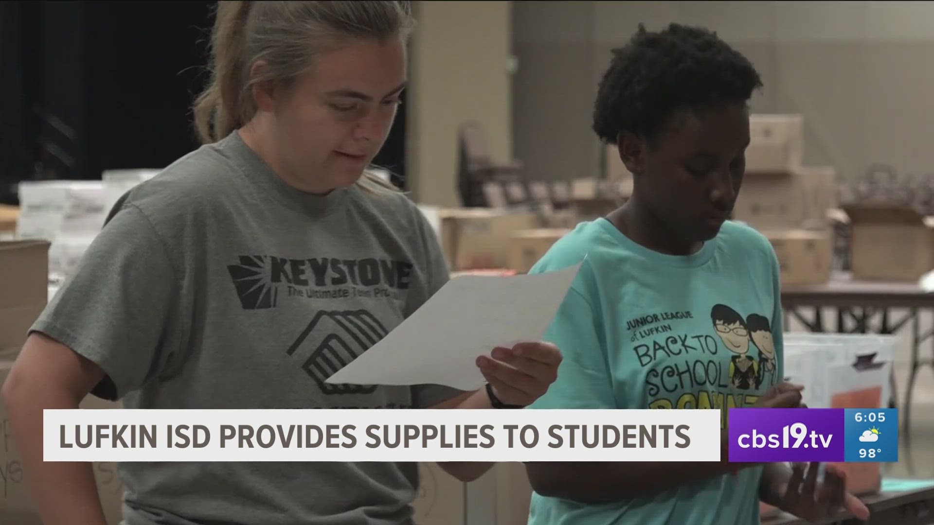 Lufkin ISD, local organization provide school supplies to students