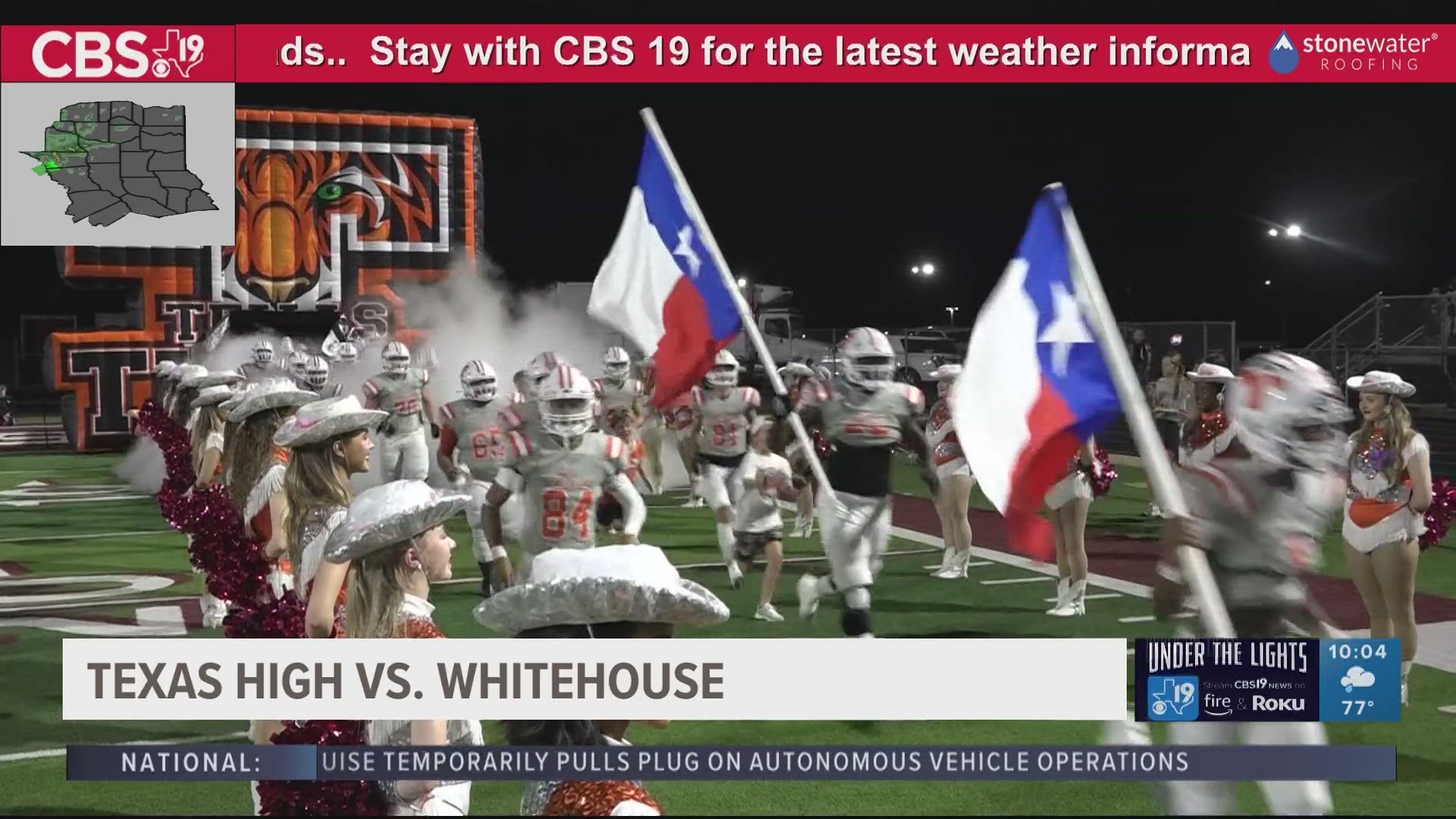 For more East Texas high school football action, visit https://www.cbs19.tv/under-the-lights.