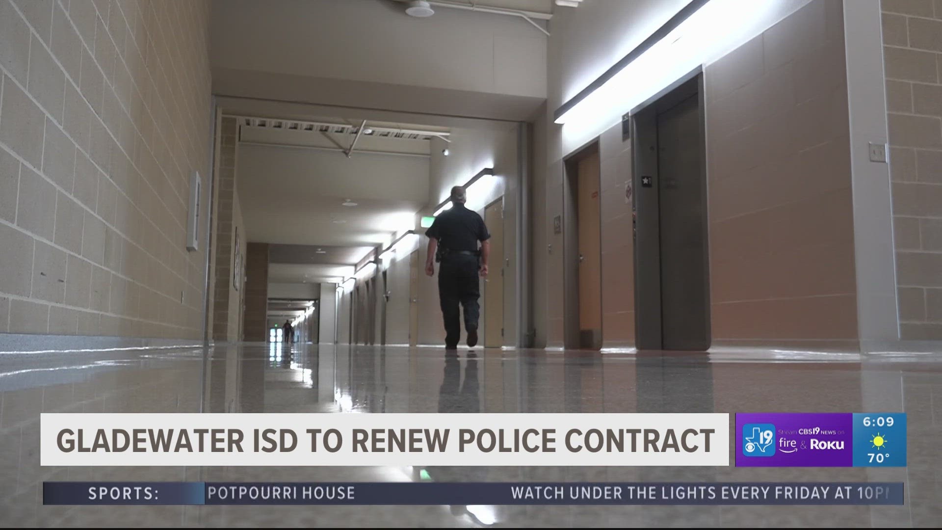 The contract will allow for the local police department to have city officers to work as school resource officers.