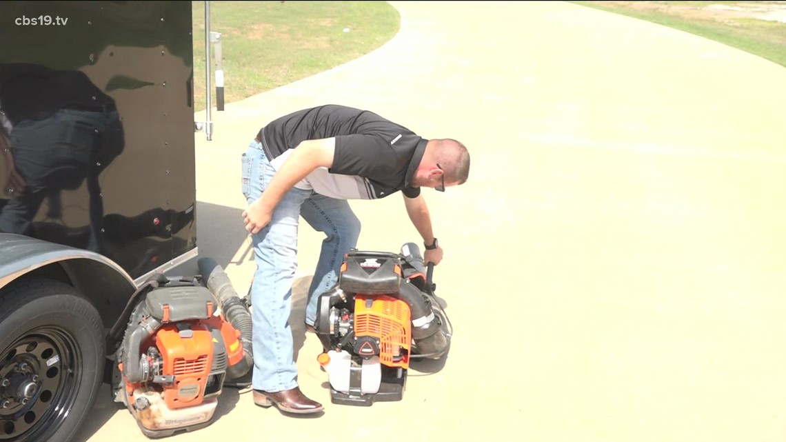 Retired East Texas detective gets back on the case to find his stolen lawn equipment