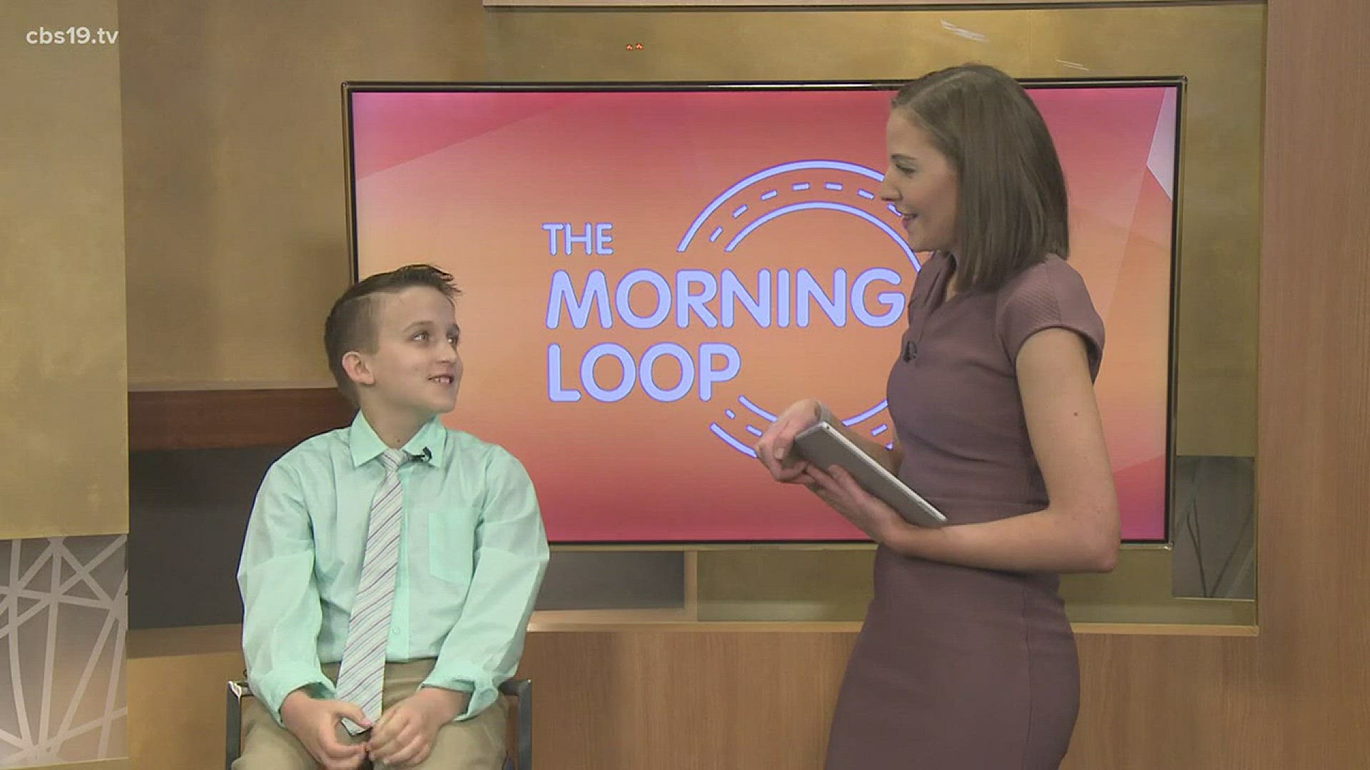 Luke Johnson, a fourth-grader from Mineola Elementary School joins The Morning Loop team for this week's Kid Report.