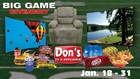 Enter to win Don's TV & Appliance Big Game Giveaway
