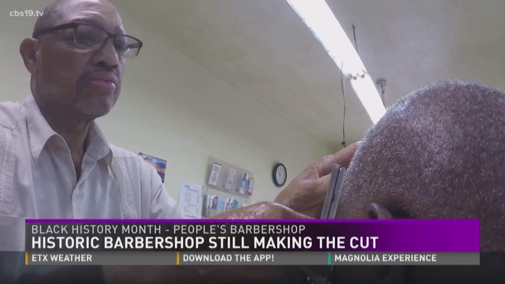 For nearly a century, the People's Barbershop has been giving East Texan more than just a clean shave. 