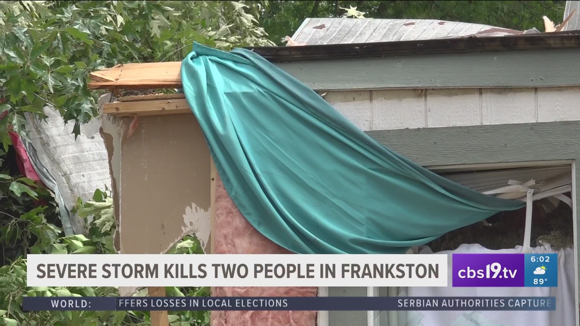 Frankston community comes together after severe storm leaves 2 dead,  causes significant damage