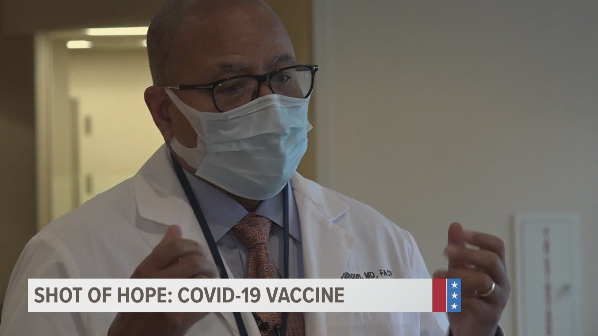 The president of UT Health Science Center discusses how it feels to watch his staff members receive their first doses of Pfizer's COVID-19 vaccine