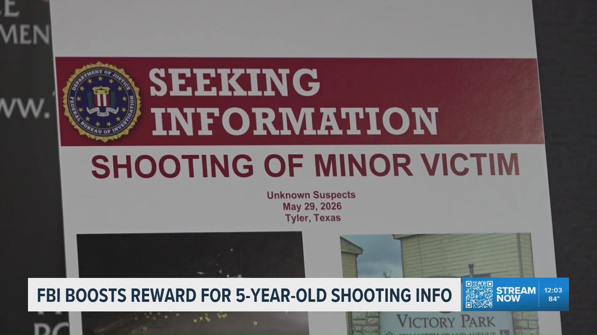 Police, FBI raise reward to $25K for leads in Tyler shooting of 5-year ...