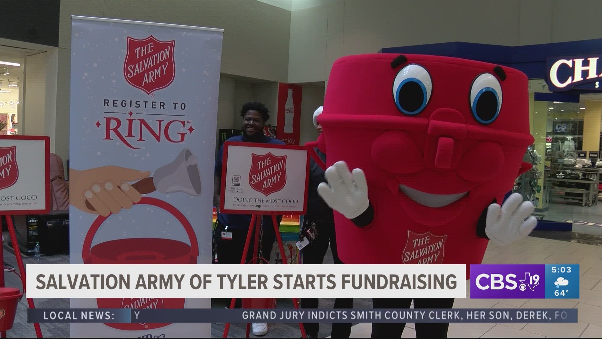 The Salvation Army getting ready to begin annual Christmas Red Kettle  Campaign 