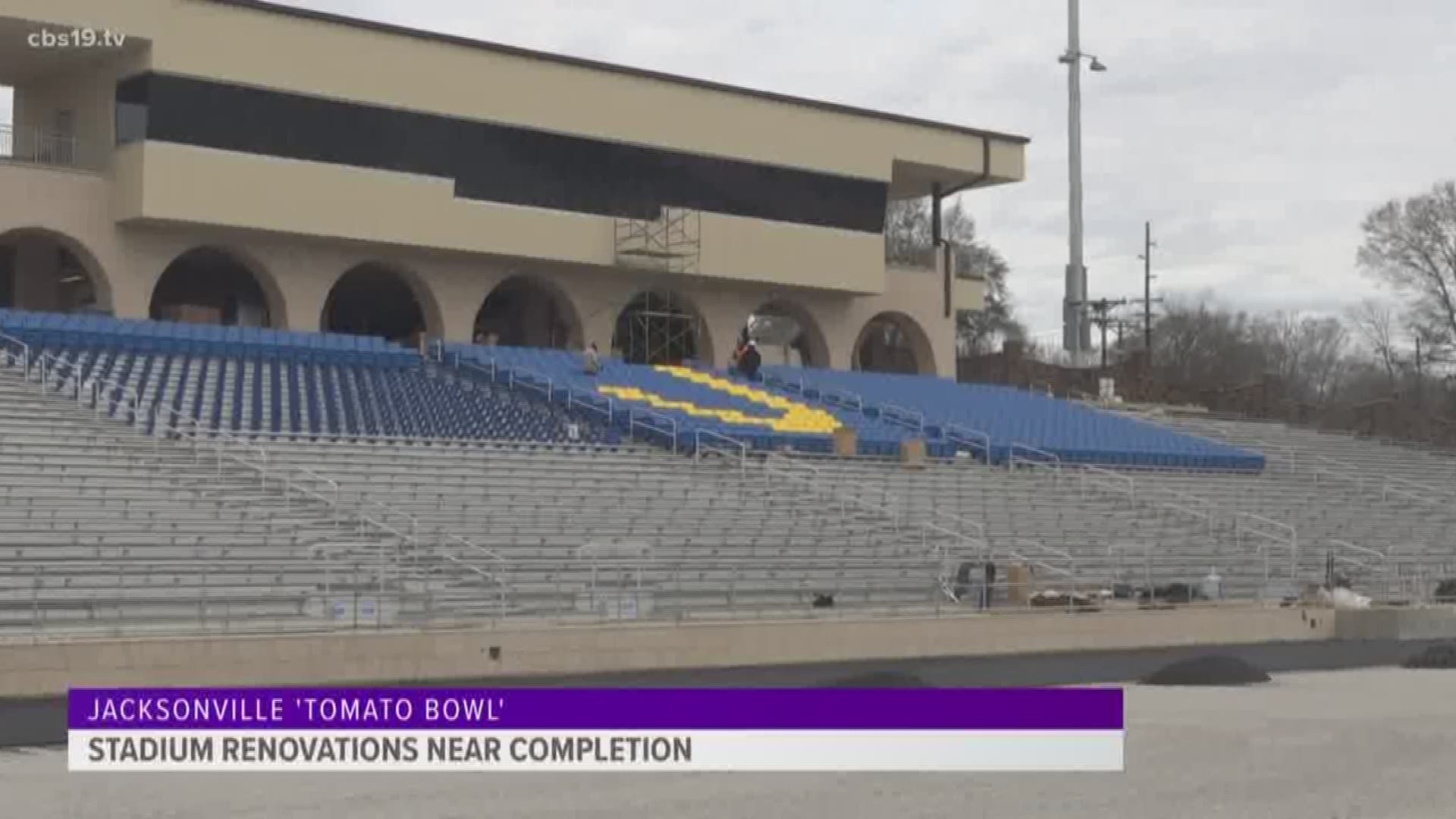 This is only the second time the 80-year-old stadium has undergone renovations, as part of a $20 million bond package.