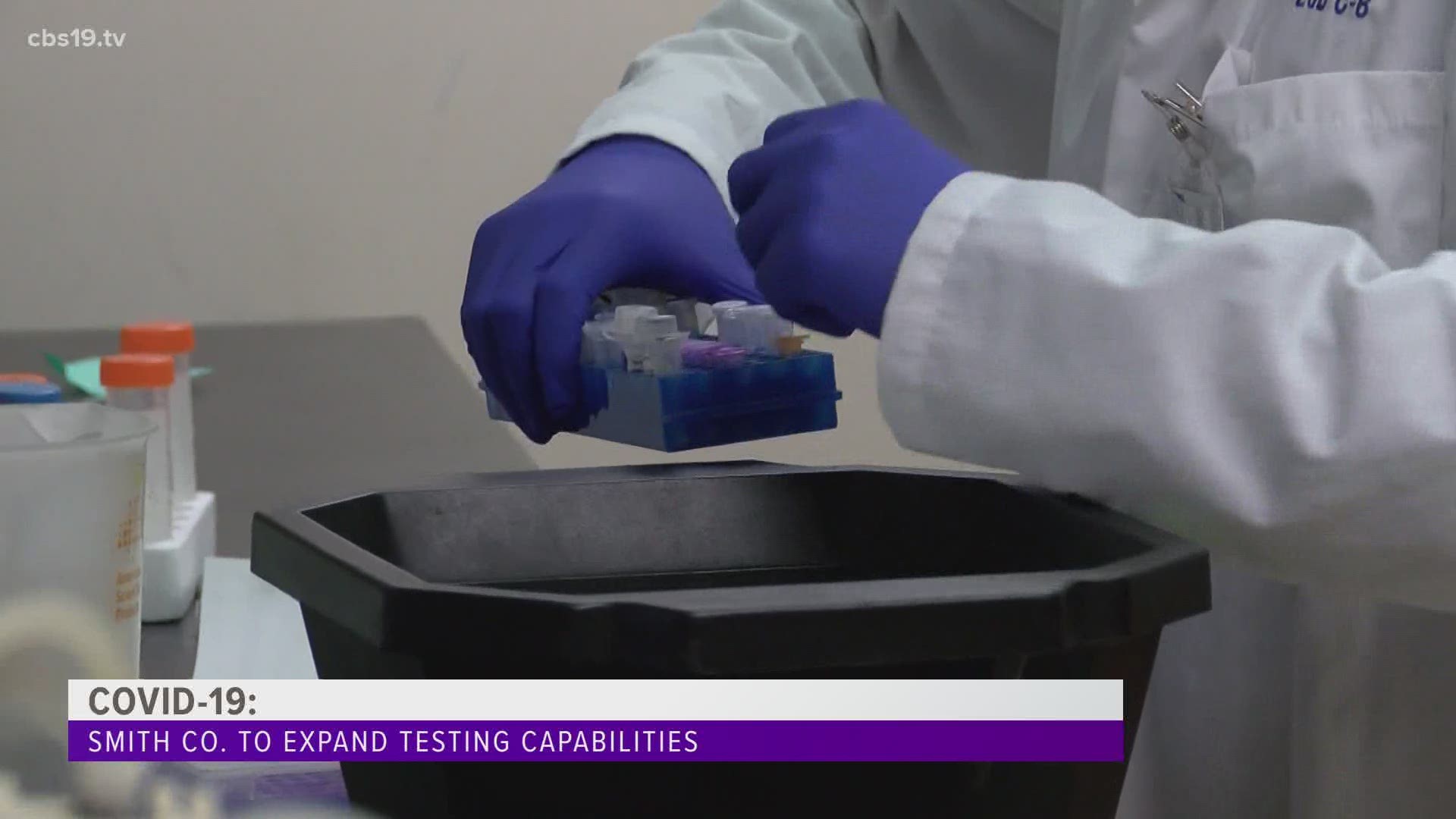 As COVID-19 cases continue to rise across the state, Public Health Laboratory of East Texas is looking to expand its testing capabilities.