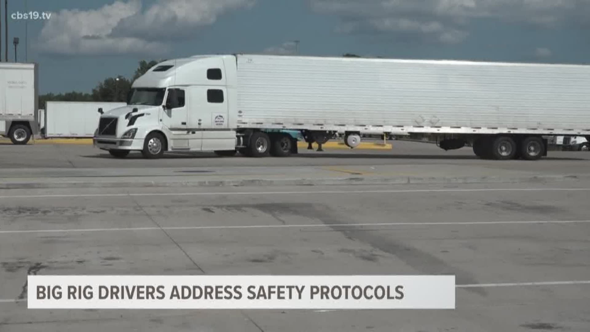 Truck drivers are aware of the danger of their vehicles. Many take advantage of the safety features available, but all agree drivers must share the road.