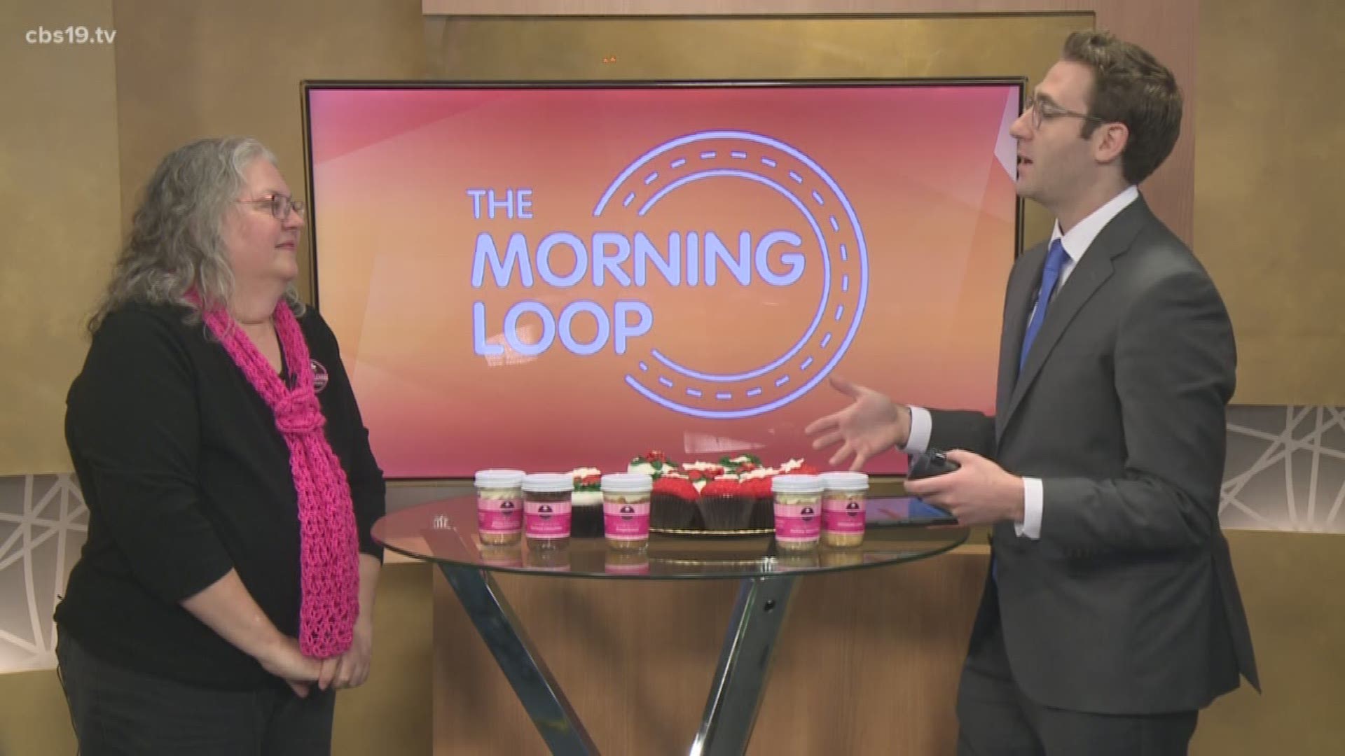 Becki Reiss of Smallcakes in Tyler, joined The Morning Loop to celebrate National Cupcake Day. 
