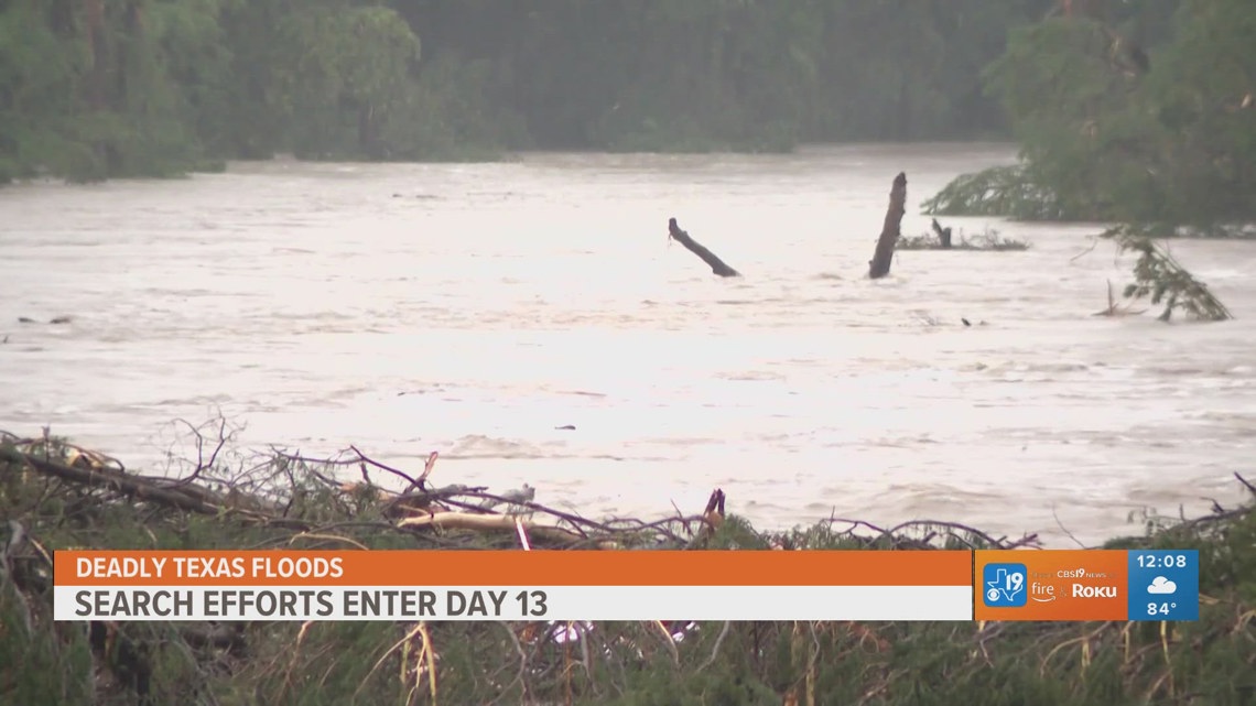 Search for missing victims in deadly Texas floods continues as at least ...
