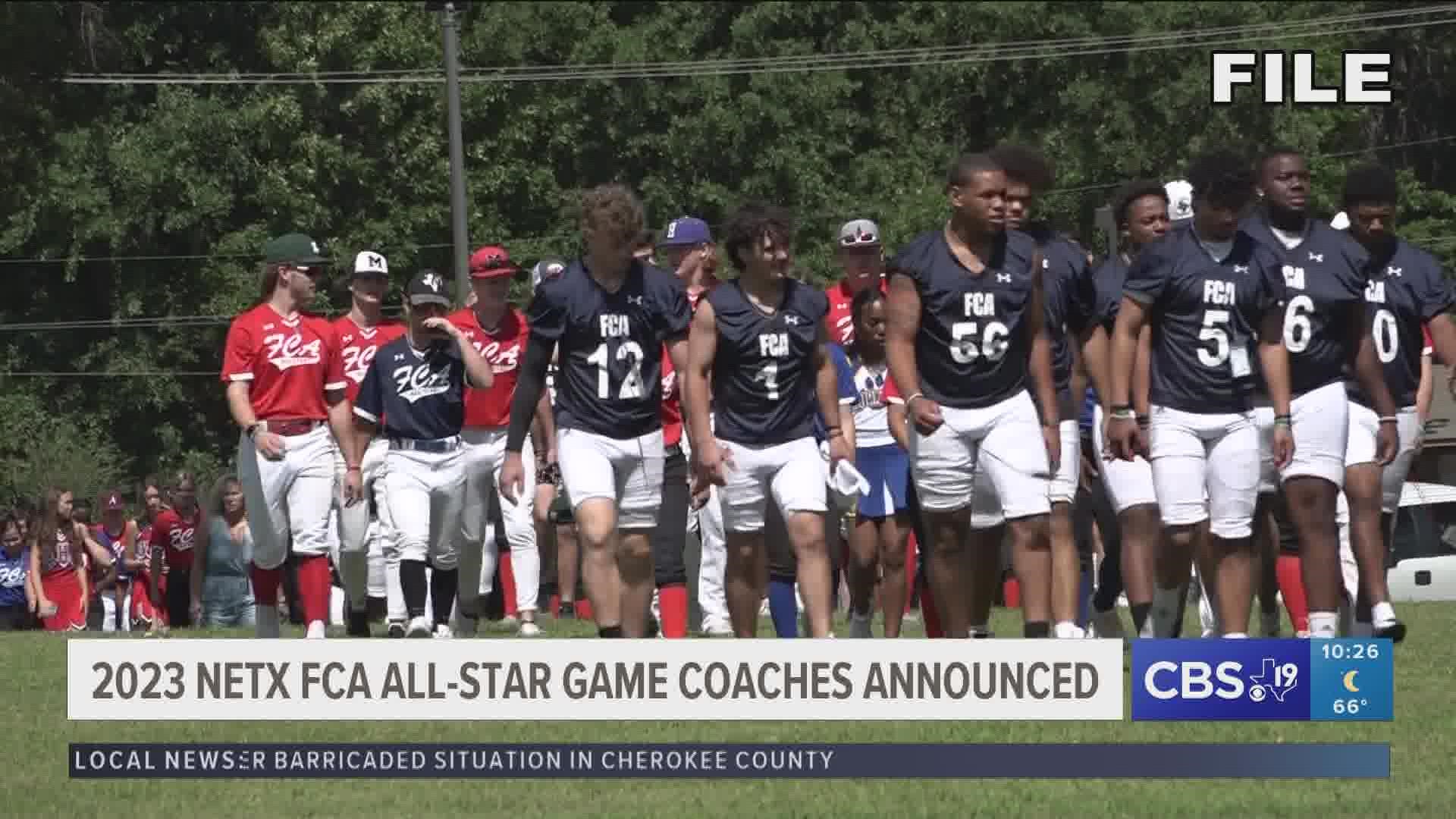 The FCA All-Star softball game at Mayer Field in San Angelo